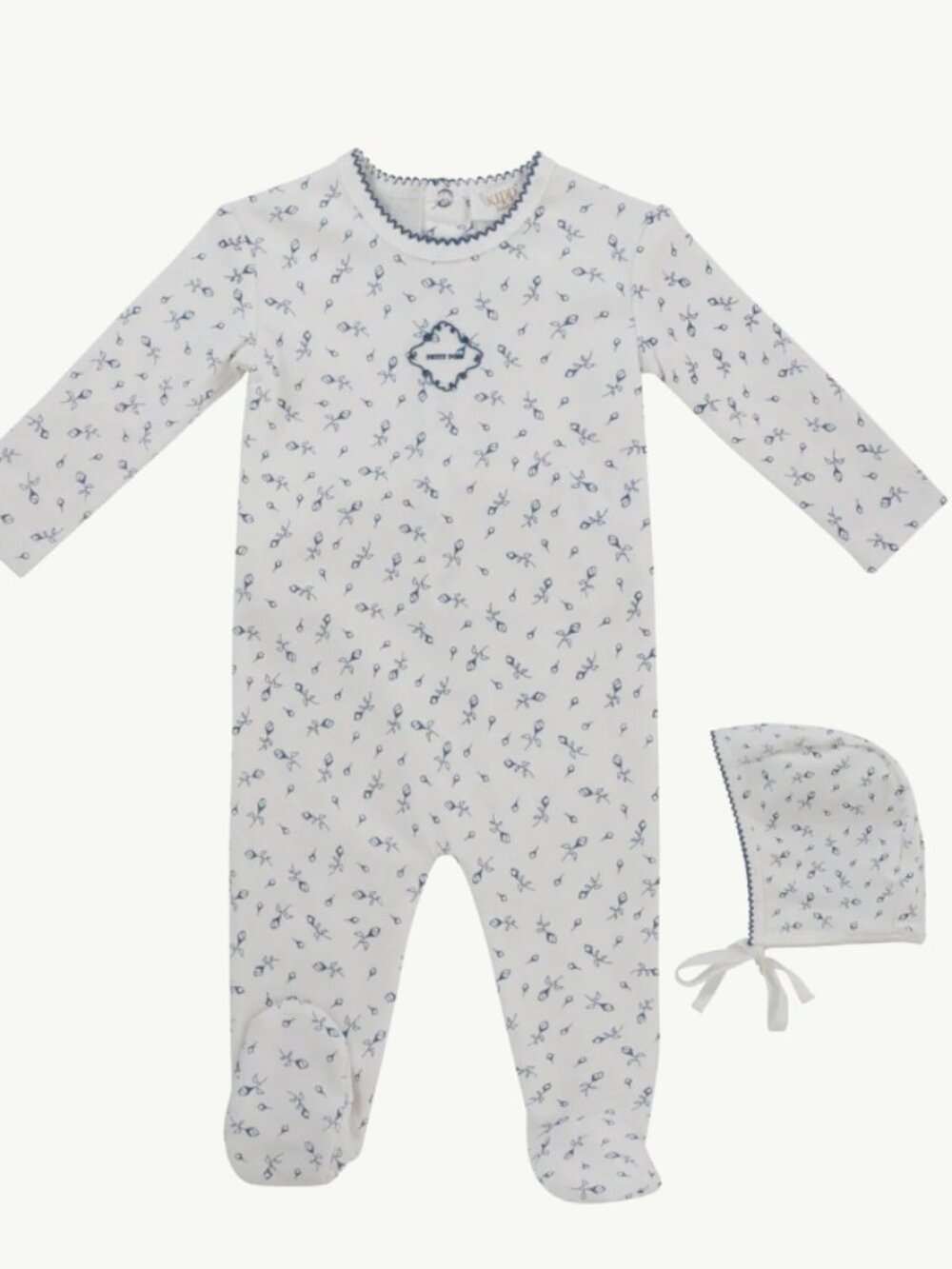 Kipp Petit Pois Footie + Hat Set